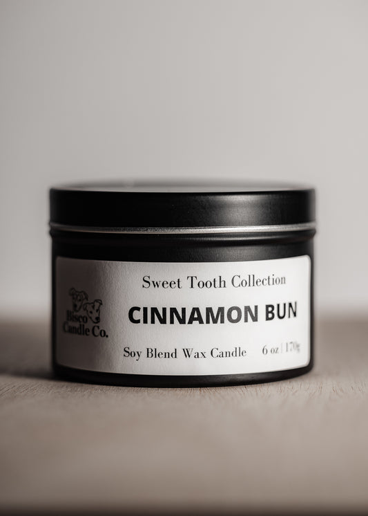 Cinnamon Bun Scented Candle-6 oz.